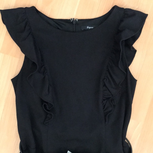 EXPRESS Ruffle Detail Dress NWT - Picture 2 of 9